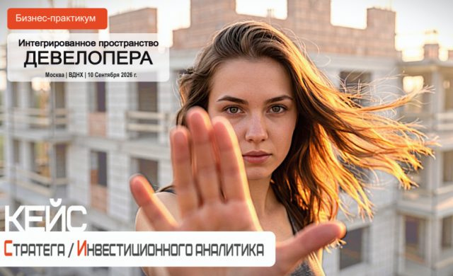 Интегрированное пространство Девелопера | Кейс - Стратега / инвестиционного аналитика